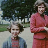 Princess Margaret and Princess Elizabeth at Balmoral in 1939