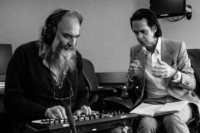 Nick Cave and Warren Ellis PIC: Joel Ryan