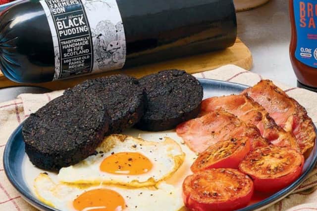 The Farmers Son Black Pudding fry up