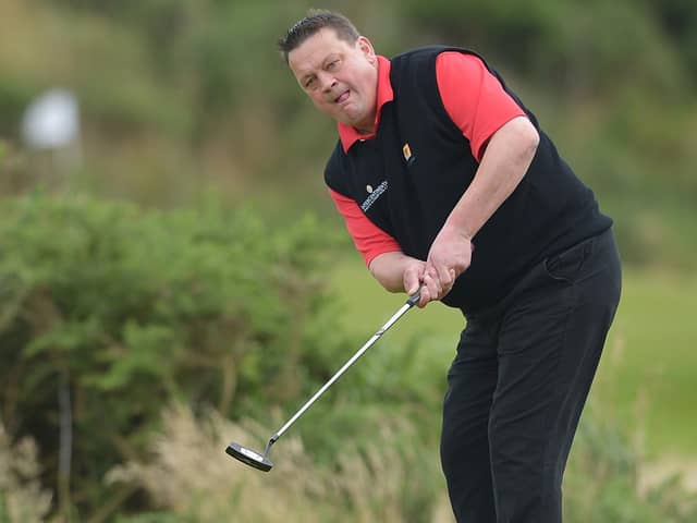 Graham Sked, pictured playing in a PGA event at Crail, has left Kilspindie after 34 years as the East Lothian club's head pro. Picture: Mark Runnacles/Getty Images.