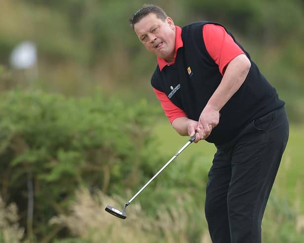 Graham Sked, pictured playing in a PGA event at Crail, has left Kilspindie after 34 years as the East Lothian club's head pro. Picture: Mark Runnacles/Getty Images.