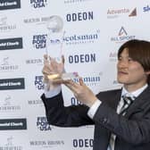 Kyogo Furuhashi won the PFA Scotland Premiership Player of the Year award for his Celtic exploits. Picture: Jeff Holmes / JSHPIX
