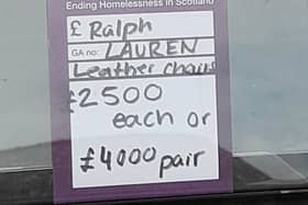 Valued at £8000 when brand new, the ornate furniture has attracted  dozens of shoppers.