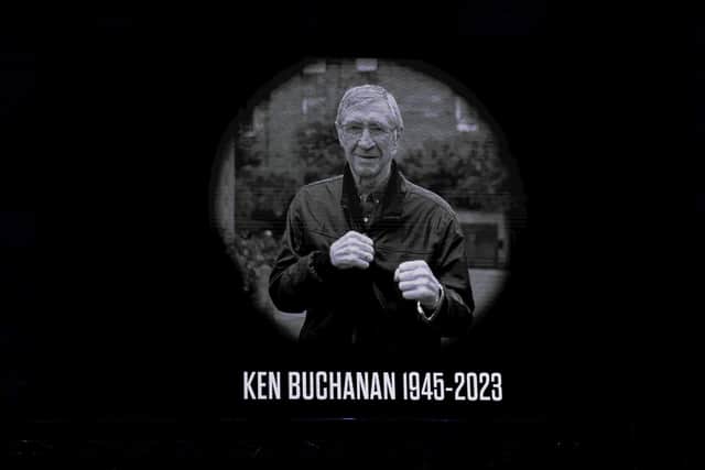 Tributes were given to Buchanan, who died at the age of 77, at The O2, London on Saturday night.