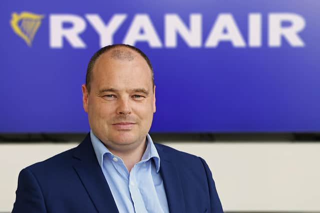 Ryanair marketing director Dara Brady said: "We are one of the few airlines still growing." Picture: Ryanair