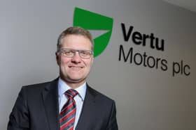 Robert Forrester is the group chief executive of Macklin Motors parent Vertu. Picture: Neil Denham www.neildenham.co.uk