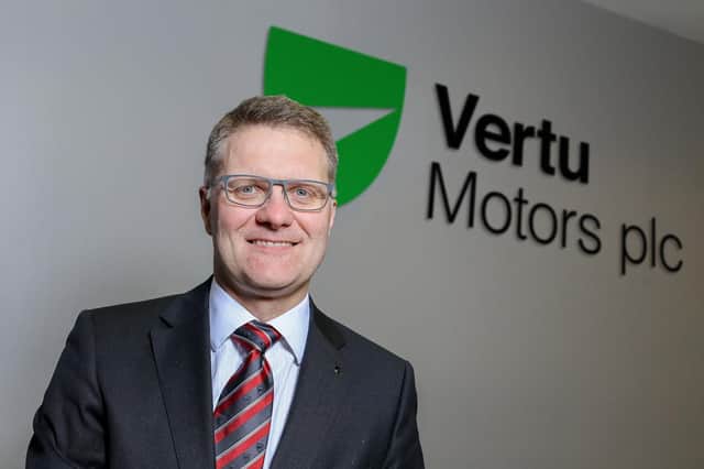 Robert Forrester is the group chief executive of Macklin Motors parent Vertu. Picture: Neil Denham www.neildenham.co.uk