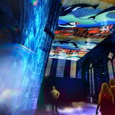 Trinity Apse, off the Royal Mile, is playing host to this year's Message From The Skies project, which has been created in response to the climate crisis.