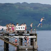 July saw heatwaves across Scotland.