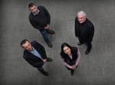 Alex McVey, Michiel Smith, Teuta Pilizota and Moray Martin. Picture: Stewart Attwood