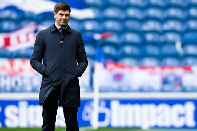 Steven Gerrard believes Rangers will be underdogs again when they face Benfica at Ibrox on Thursday in a potentially pivotal Europa League showdown. (Photo by Rob Casey / SNS Group)
