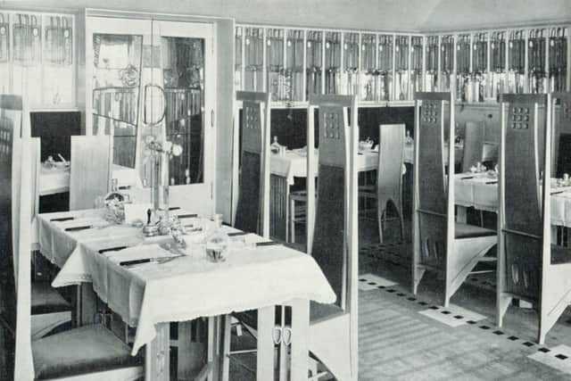 The ladies room at The Willow, pictured here in 1905. PIC: The Hunterian Museum.