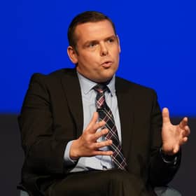 Douglas Ross said he would sack someone who used the same language as Gavin Williamson.