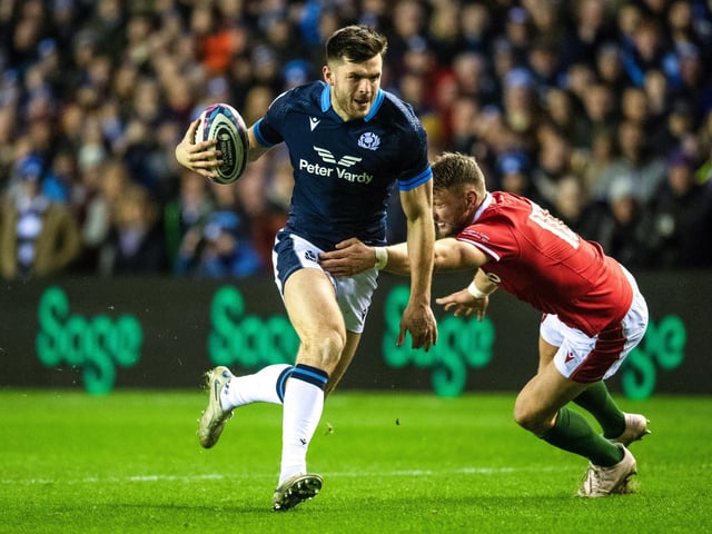 Kinghorn, above, played an important role at full-back after his early introduction and took his try well. Fraser Brown, Jack Dempsey, Jamie Bhatti and WP Nel all added to the pack at various junctures. George Horne had a useful 20-minute contribution and Chris Harris appeared late on for Tuipulotu.