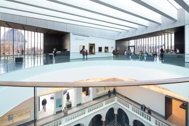 The revamp for Aberdeen Art Gallery was designed by Gavin Hoskins Architects.
Picture: Gillian Hayes