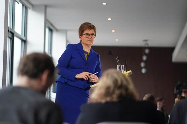 Nicola Sturgeon cannot unilaterally decide what the next UK general election is about (Picture: Peter Summers/Getty Images)