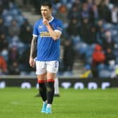 Ryan Jack is back in full training and will be in the Rangers squad for their Europa League clash with Borussia Dortmund on Thursday. (Photo by Alan Harvey / SNS Group)