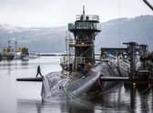 HM Naval Base Clyde, known as Faslane. Picture: PA