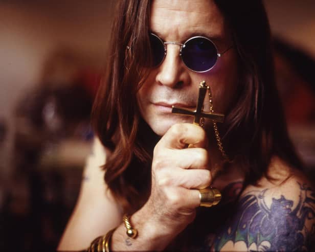 Ozzy Osbourne, portrait, London , United Kingdom, 1991. (Photo by Martyn Goodacre/Getty Images)