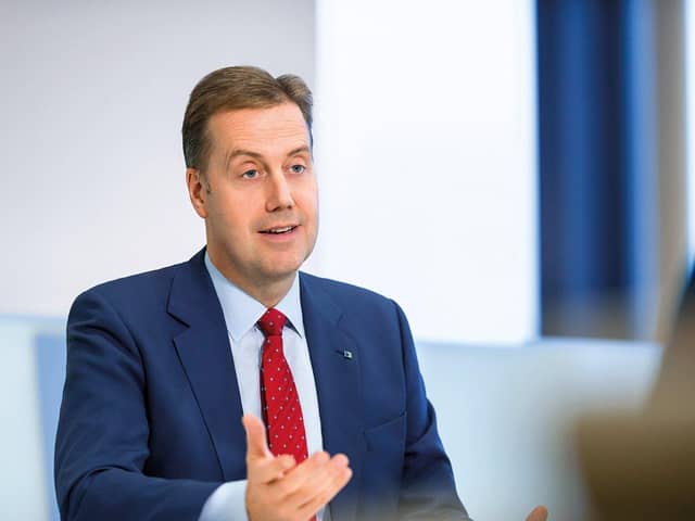 Chief executive Andy Briggs.