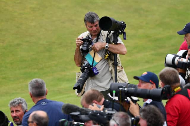 Photographer Ian Rutherford, who was one of the first journalists at the scene on the night of 21st December 1988 when a plane exploded over Lockerbie. Pic: Michael Gillen.