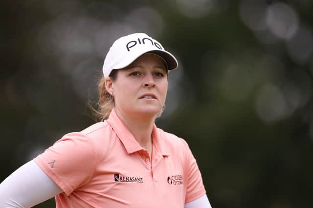 Ally Ewing pictured durin day two of the AIG Women's Open at Walton Heath in Tadworth. Picture: Steph Chambers/R&A/R&A via Getty Images.