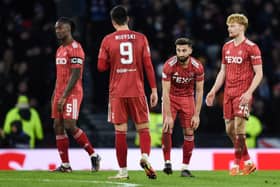 Aberdeen star Graeme Shinnie backed captain Anthony Stewart after his red card. (Photo by Ross MacDonald / SNS Group)