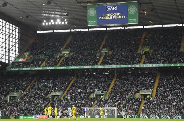 The 40,011 crowd that filled the stands against Morton made the attendance for a Scottish Cup tie at Parkhead higher than for any not involving Rangers acorss this millennium. (Photo by Rob Casey/SNS Group).
