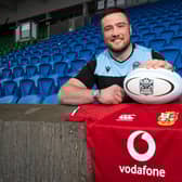Zander Fagerson celebrates his call-up to the British & Irish Lions squad. Picture: Craig Williamson/SNS