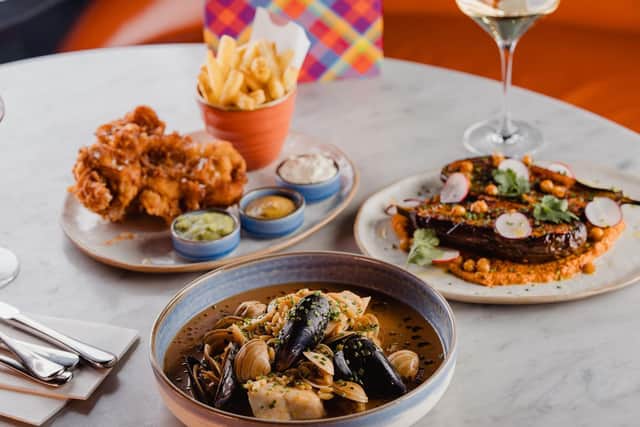 The Seafood set menu is available from May 1st