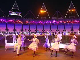 The opening ceremony of the London 2012 Olympic Games featured a celebration of the NHS (Picture: Cameron Spencer/Getty Images)