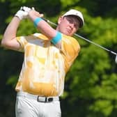 Bob Macintyre plays his second shot on the sixth hole during day one of the ISPS Handa Championship at PGM Ishioka GC in Omitama, Japan. Picture: Yoshimasa Nakano/Getty Images.