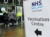 The First Minister announces the latest daily coronavirus figures (Photo by Jeff J Mitchell/Getty Images).
