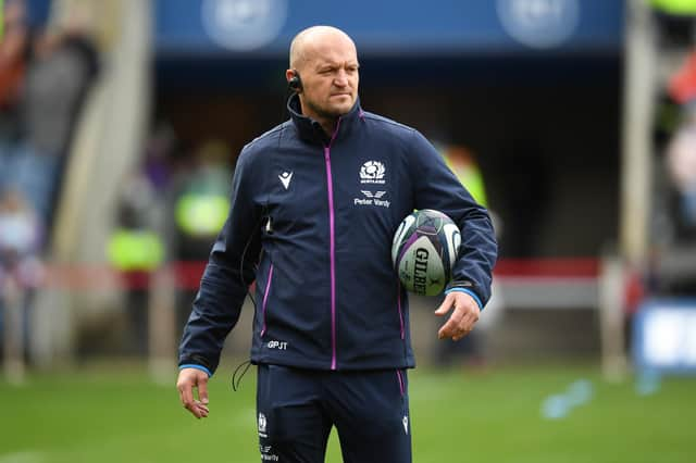 Scotland head coach Gregor Townsend. (Photo by Ross MacDonald / SNS Group)