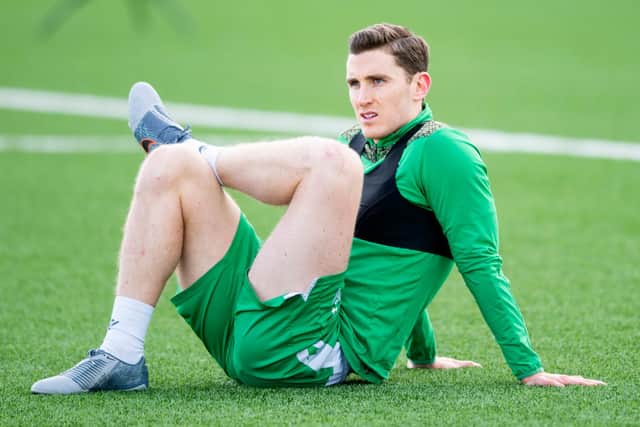 Hibs defender Paul Hanlon knows the importance of getting off to a bright start when the  new season kicks off. Photo by Mark Scates / SNS Group