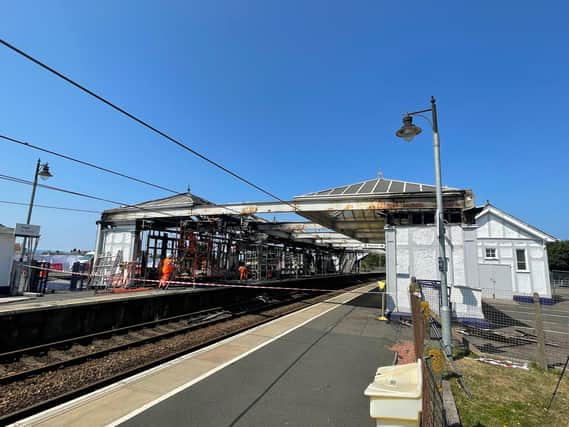 ScotRail has announced its Glasgow Central to Ayr services will resume again from Friday following a serious fire which damaged Troon train station buildings.