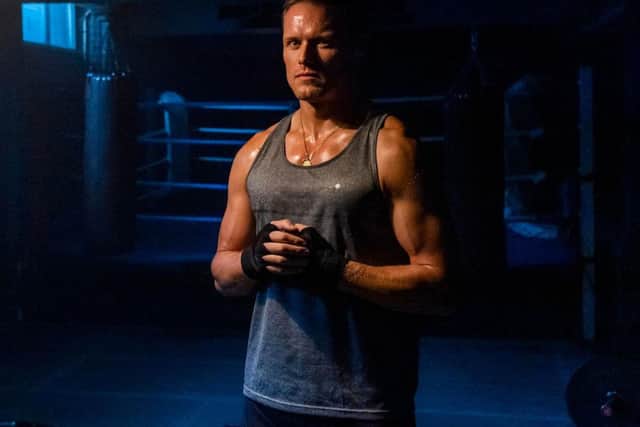 Sam Heughan in the Channel 4 crime drama series Suspect. Pic: Channel 4