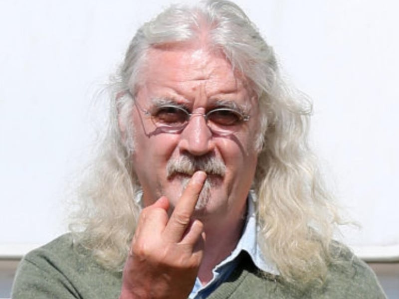 ""F*** off." It's such a lovely pair of words! And it's international. I don't care where you are - if somebody's f***in' with your bags in Lhasa Airport in Tibet and he's got a shaven head and saffron clothes on and you say "hey, f*** off!", he knows EXACTLY what you mean."