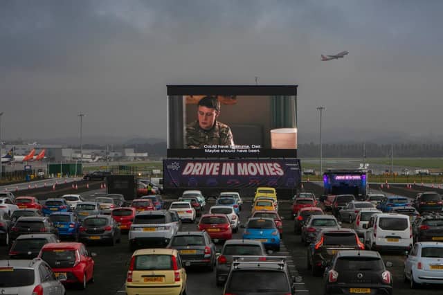 Previous drive-in events were staged earlier in the year