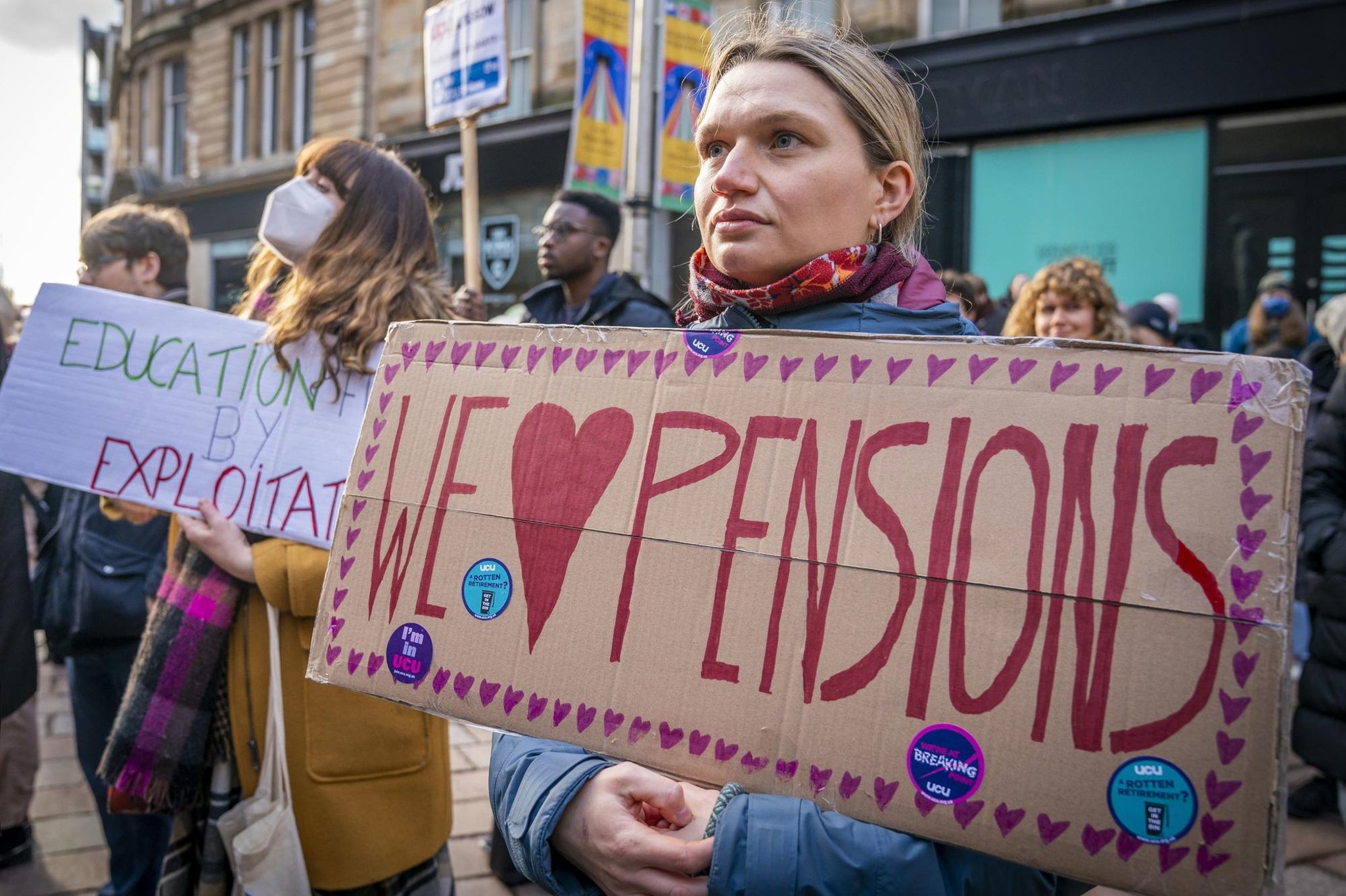Scottish university staff stage five-day strike in pay and pensions dispute