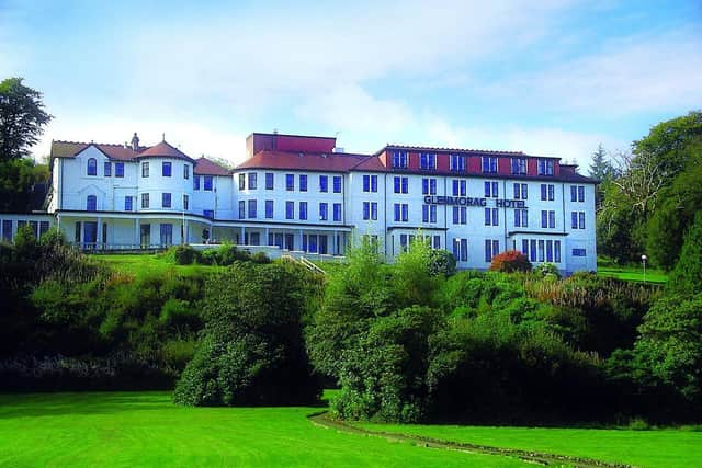 The Glenmorag Hotel in Dunoon is one of the three Scottish establishments to be put up for sale.