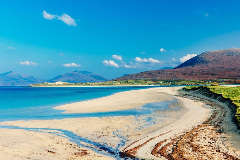 Heaven on Earth can be found no farther than the Isle of Harris. Luskentyre beach comes second on our list with 8,100 monthly searches over a 12-month period, and it's not hard to see why. White sand and crystal clear waters are enhanced by beautiful mountain views in this little spot of the Caribbean in Scotland. The location was also ranked at No.34 in Conde Nast Traveller magazine's list of the world's top beaches