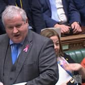 SNP Westminster leader Ian Blackford speaks during Prime Minister's Questions in the House of Commons, London. Picture: House of Commons/PA Wire