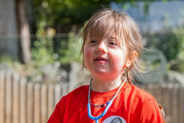 Sick Kids' patient Rosa Carter, four. Picture: Chris Watt Photography