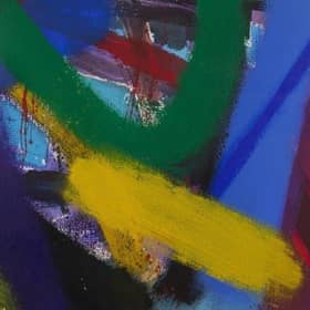 Detail from Scorpio Series No 2, No 15 by Barbara Rae