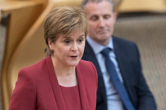 Nicola Sturgeon has apologised to Scots turned away from receiving their booster jag