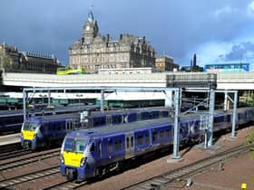 Scottish Enterprise is backing a series of projects designed to make rail transport more environmentally friendly, as well as bring jobs and inward investment to the manufacturing and engineering sectors. Picture: Jane Barlow
