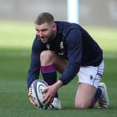 Finn Russell missed two crucial kicks for Scotland in the defeat to South Africa. (Photo by Ian MacNicol/Getty Images)