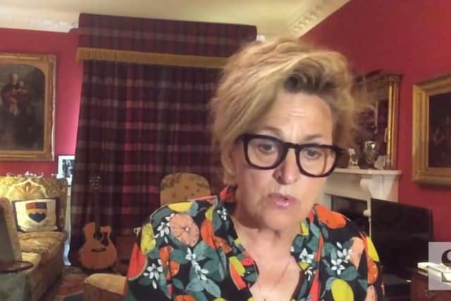 Barbara Dickson performing her Scotsman Session at home in 2020