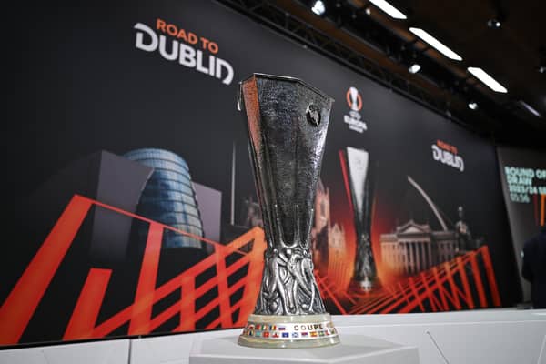 Rangers have drawn Benfica in the Europa League last 16. (Photo by FABRICE COFFRINI/AFP via Getty Images)